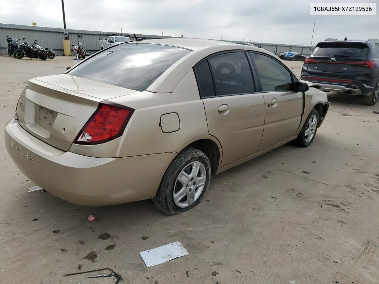2007 Saturn Ion Level 2 VIN: 1G8AJ55FX7Z129536 Lot: 55137215