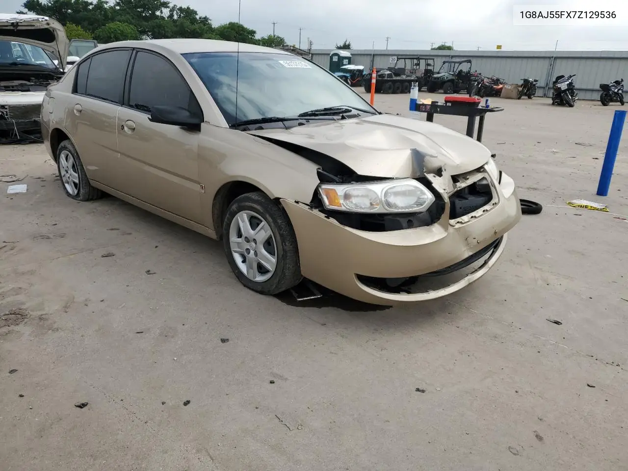 2007 Saturn Ion Level 2 VIN: 1G8AJ55FX7Z129536 Lot: 55137215