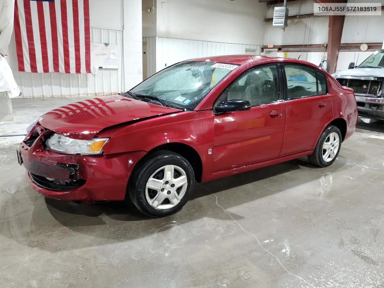 2007 Saturn Ion Level 2 VIN: 1G8AJ55F57Z183519 Lot: 55645355