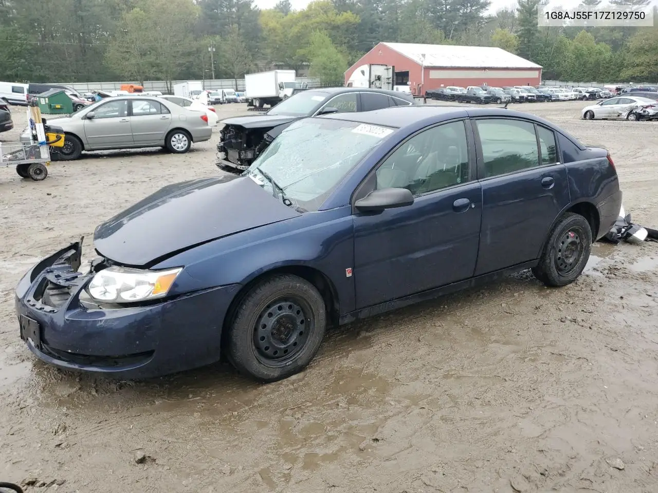 2007 Saturn Ion Level 2 VIN: 1G8AJ55F17Z129750 Lot: 55780225