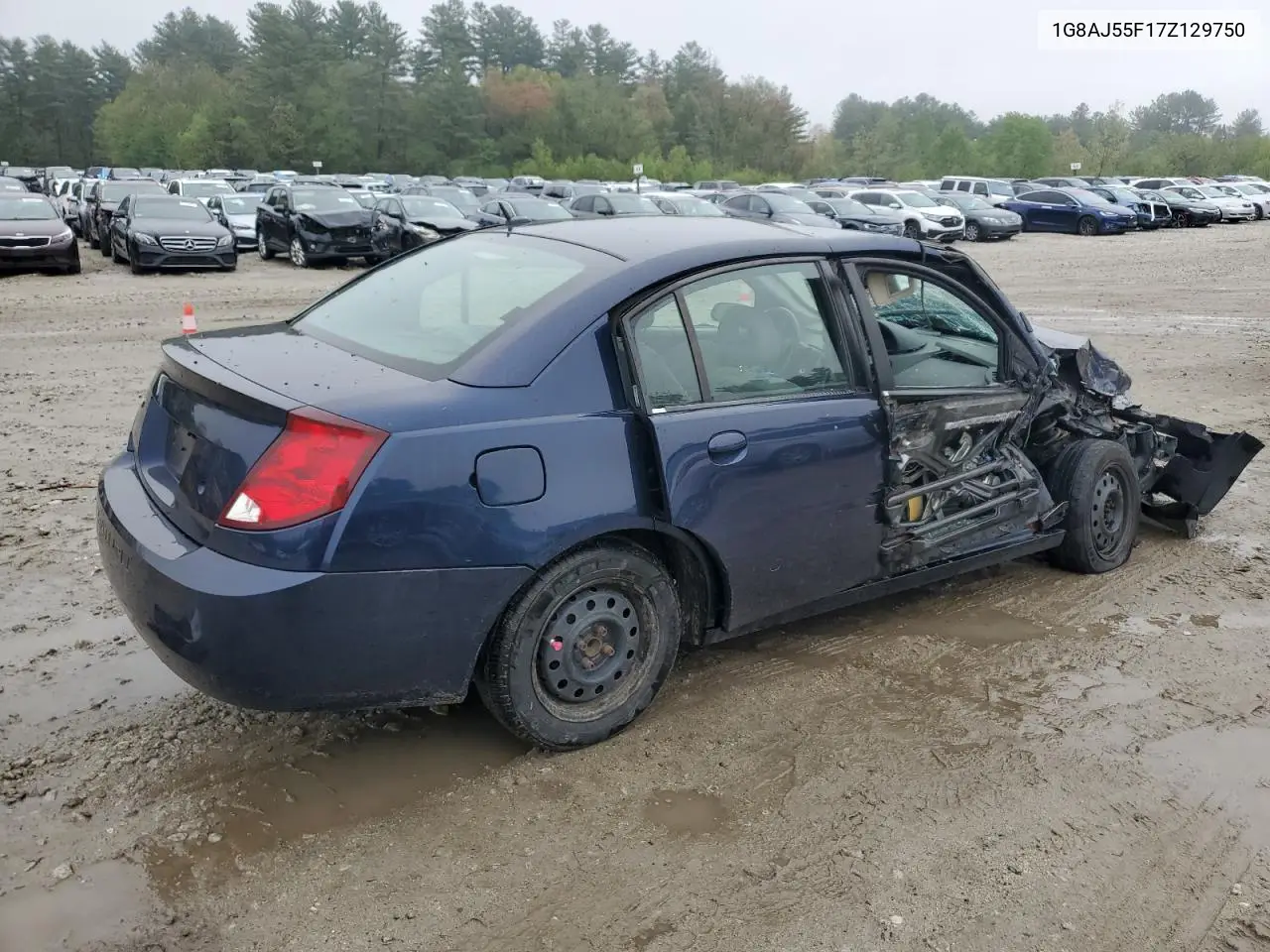2007 Saturn Ion Level 2 VIN: 1G8AJ55F17Z129750 Lot: 55780225