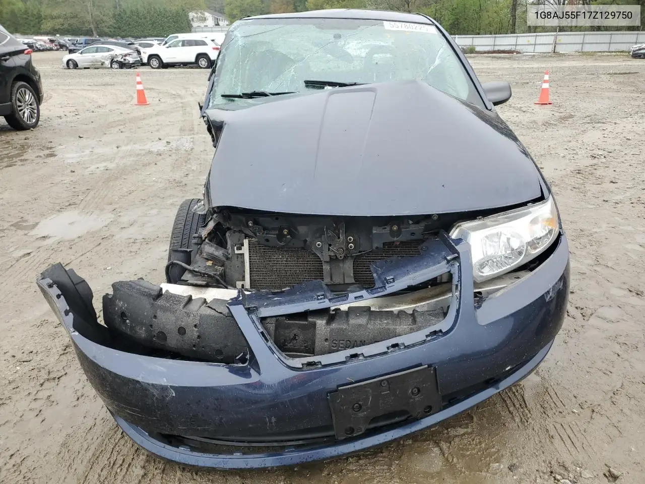 2007 Saturn Ion Level 2 VIN: 1G8AJ55F17Z129750 Lot: 55780225