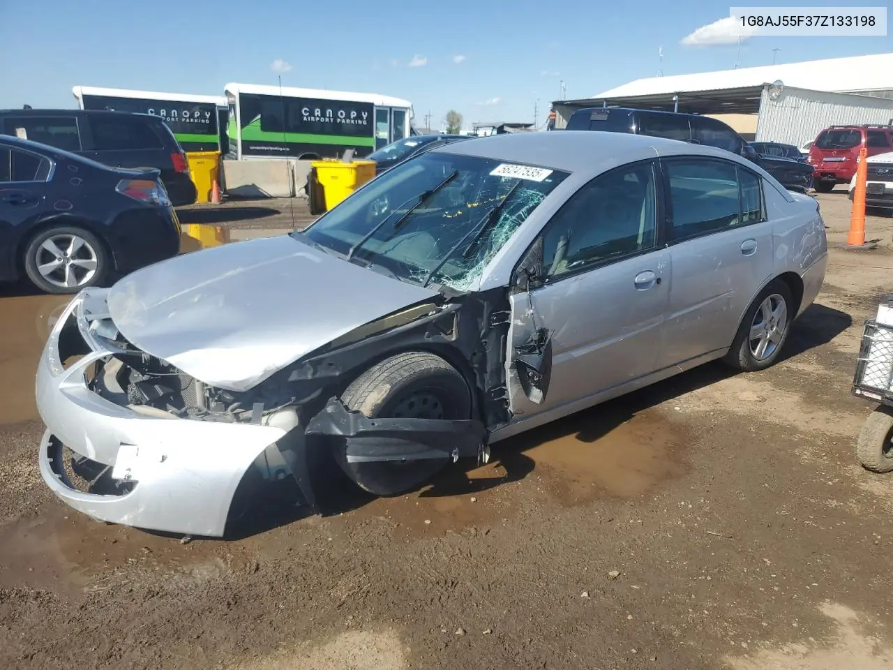 2007 Saturn Ion Level 2 VIN: 1G8AJ55F37Z133198 Lot: 56247535