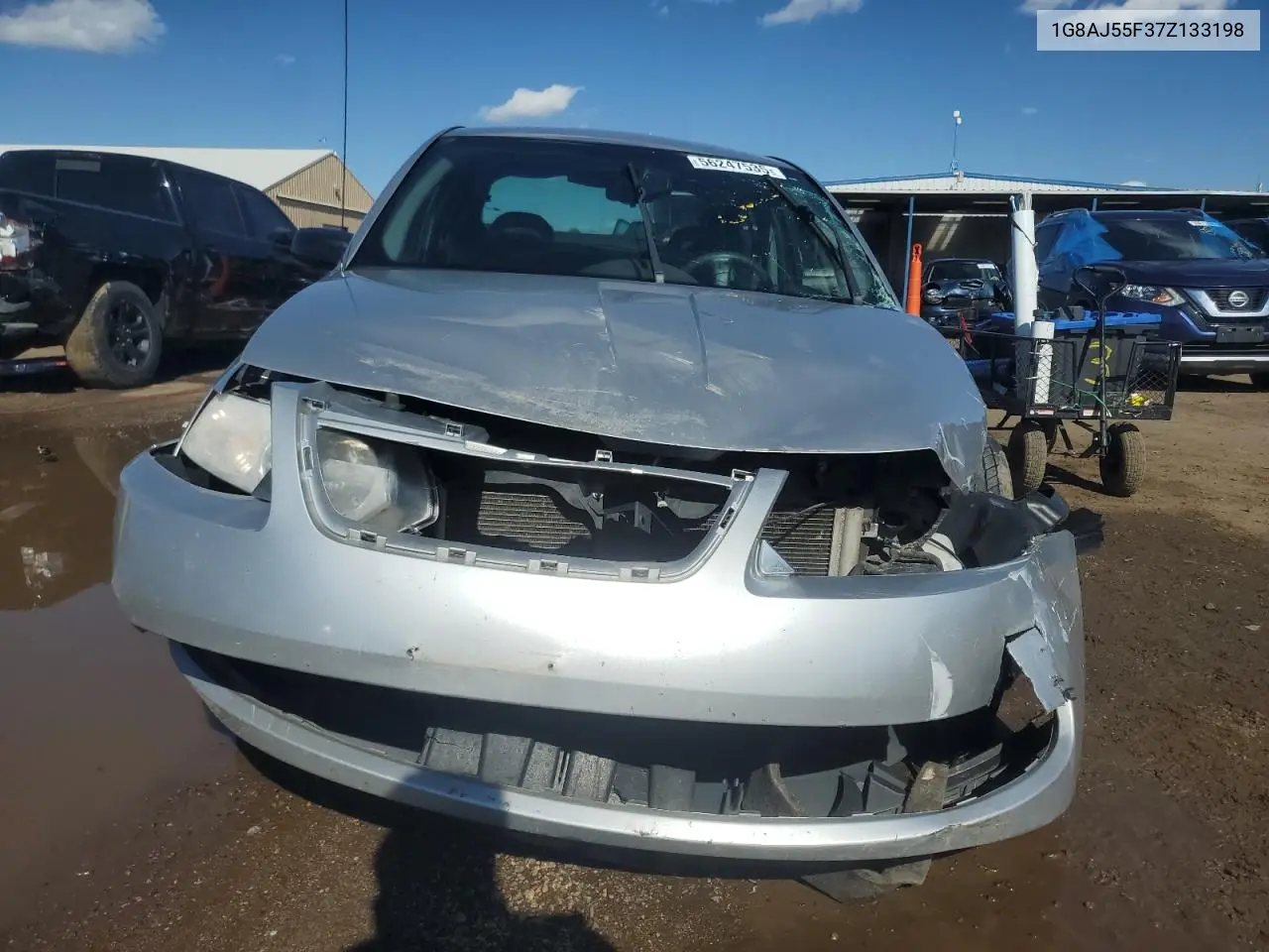 2007 Saturn Ion Level 2 VIN: 1G8AJ55F37Z133198 Lot: 56247535