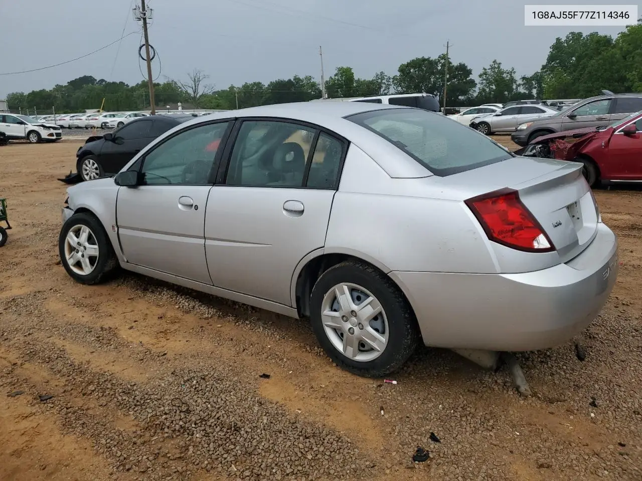 2007 Saturn Ion Level 2 VIN: 1G8AJ55F77Z114346 Lot: 56303785