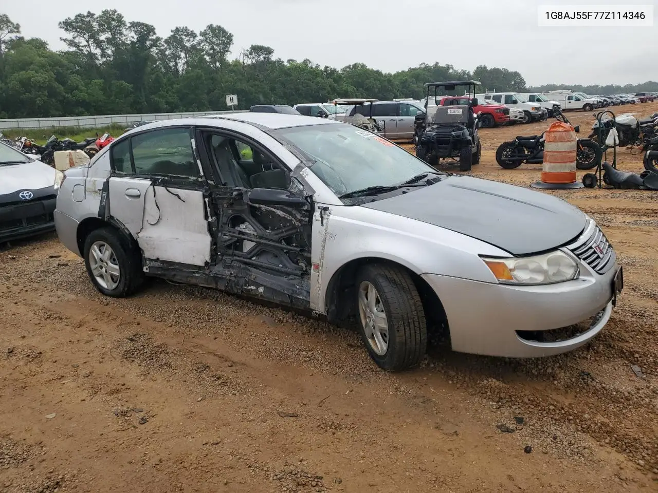 2007 Saturn Ion Level 2 VIN: 1G8AJ55F77Z114346 Lot: 56303785