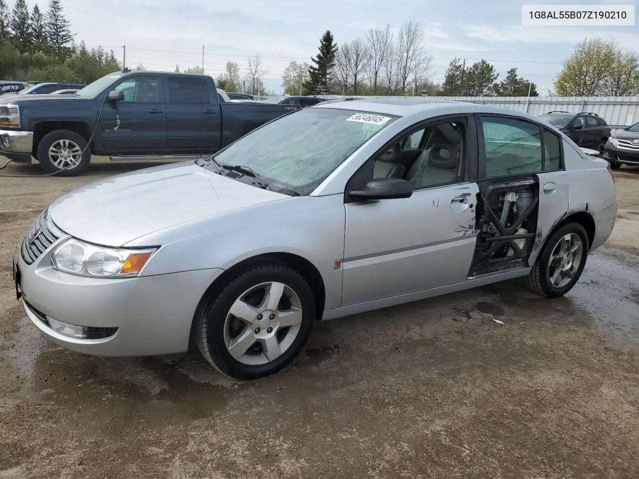 2007 Saturn Ion Level 3 VIN: 1G8AL55B07Z190210 Lot: 56346045