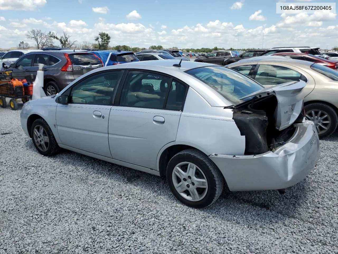 2007 Saturn Ion Level 2 VIN: 1G8AJ58F67Z200405 Lot: 57141765