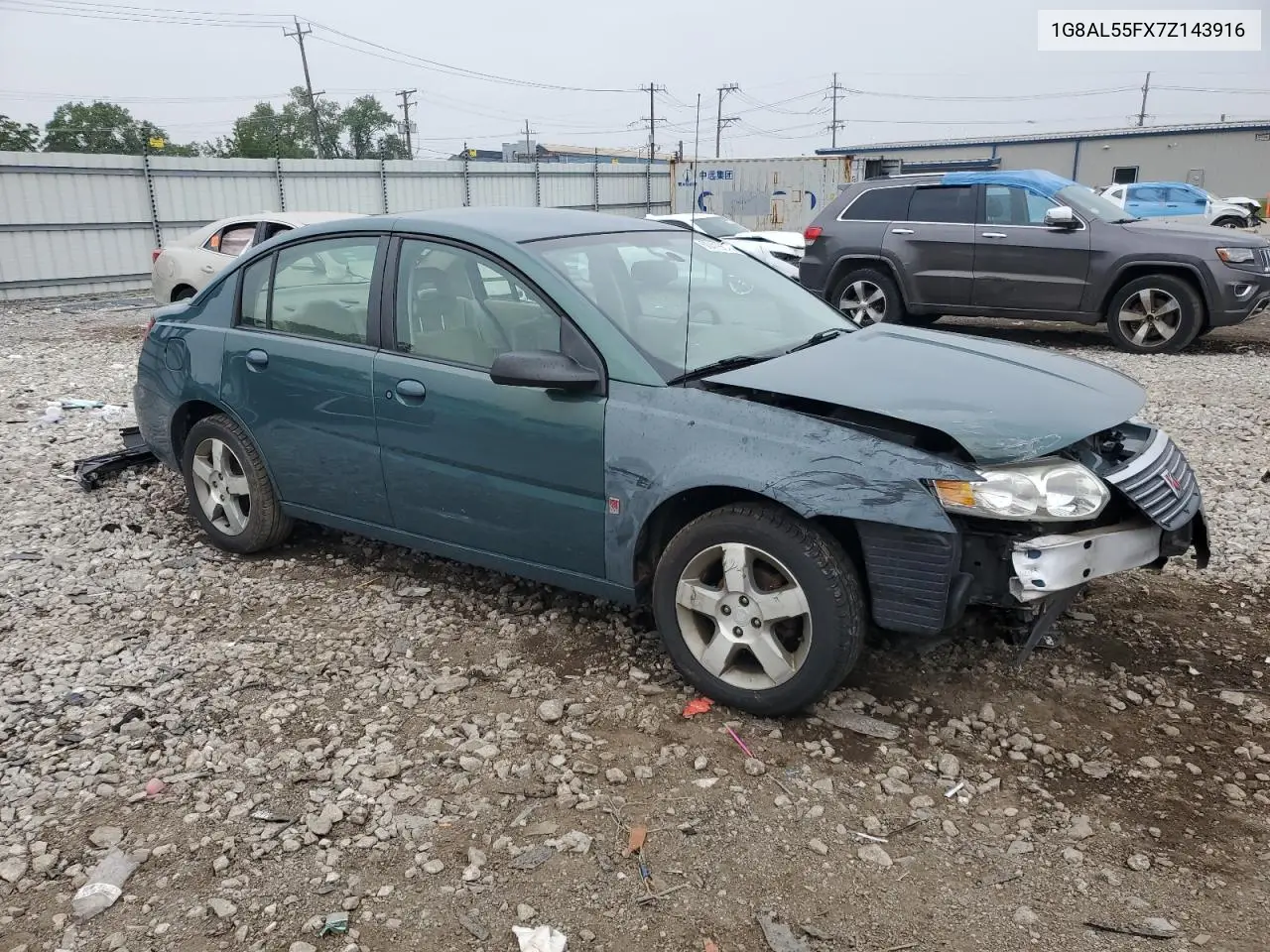 2007 Saturn Ion Level 3 VIN: 1G8AL55FX7Z143916 Lot: 60415675