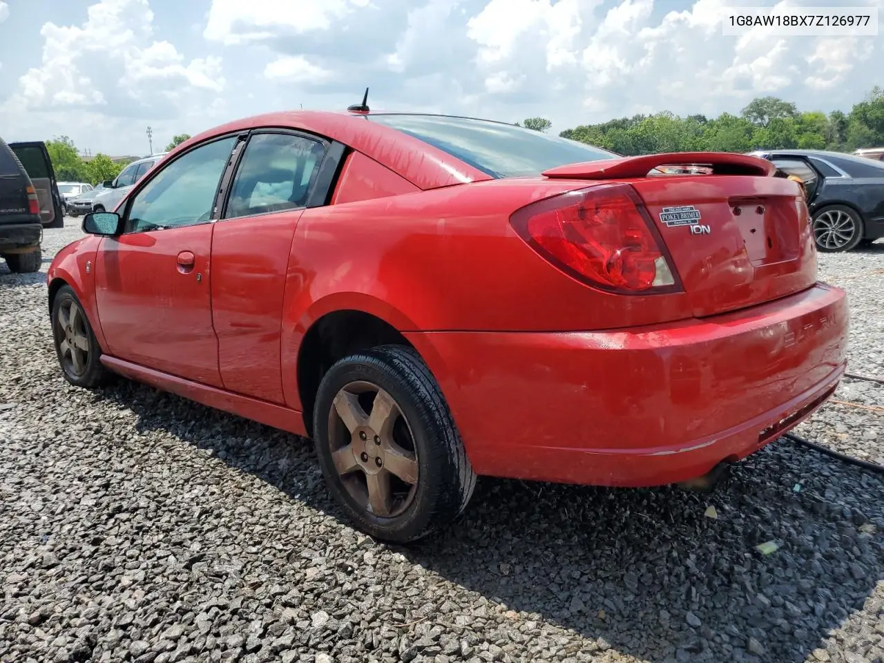 2007 Saturn Ion Level 3 VIN: 1G8AW18BX7Z126977 Lot: 62086585
