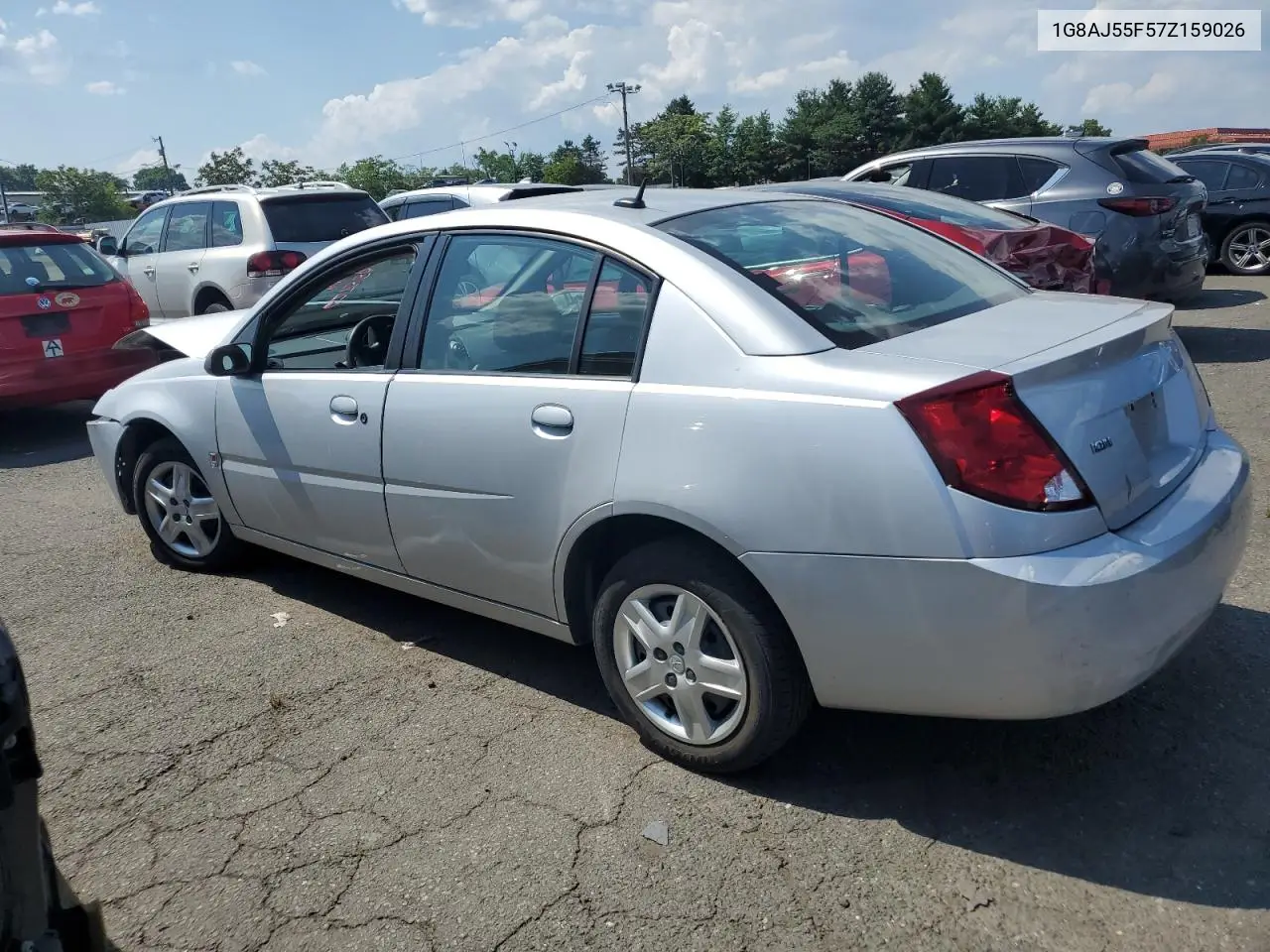2007 Saturn Ion Level 2 VIN: 1G8AJ55F57Z159026 Lot: 62758035