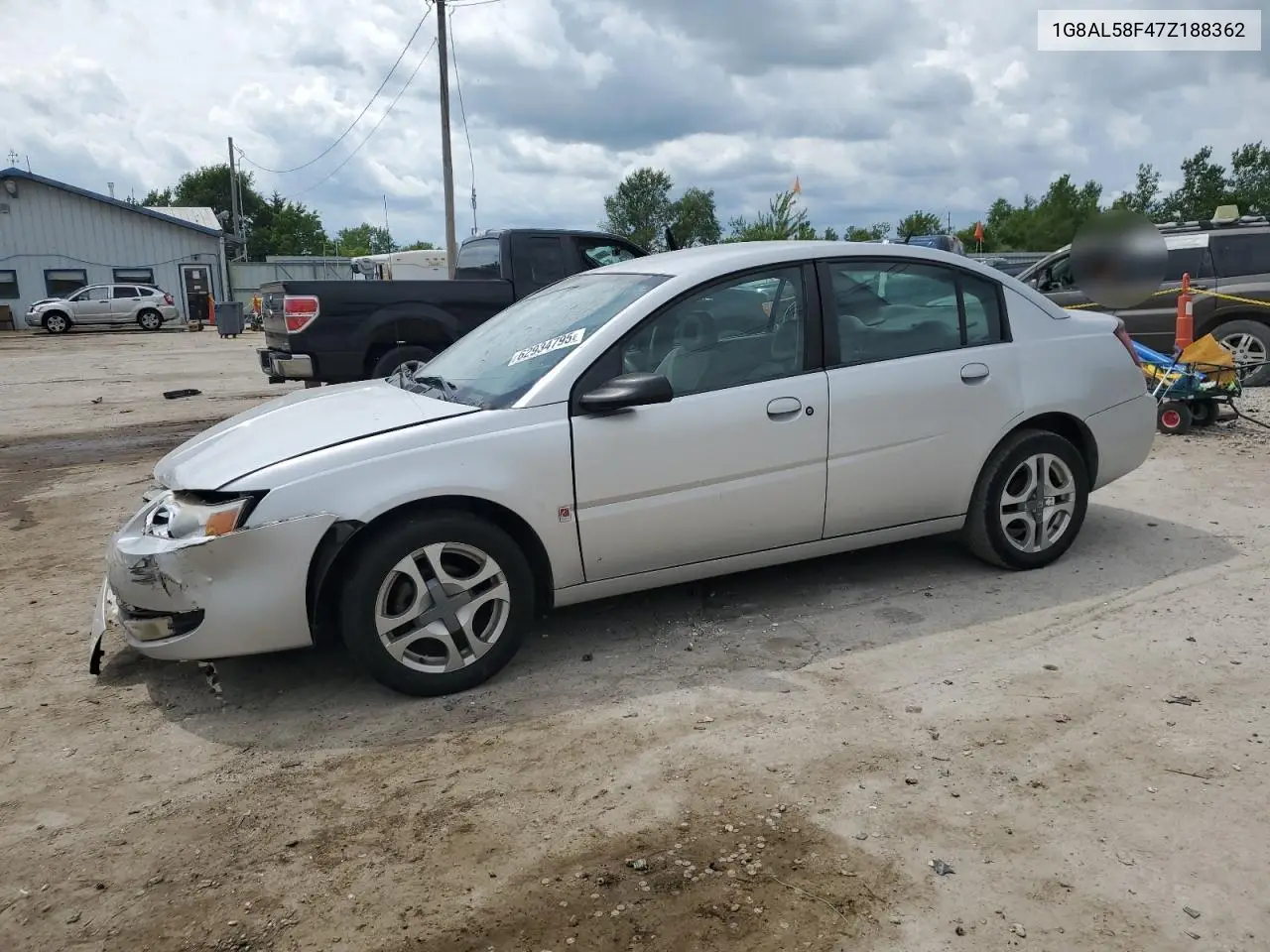 2007 Saturn Ion Level 3 VIN: 1G8AL58F47Z188362 Lot: 62934795