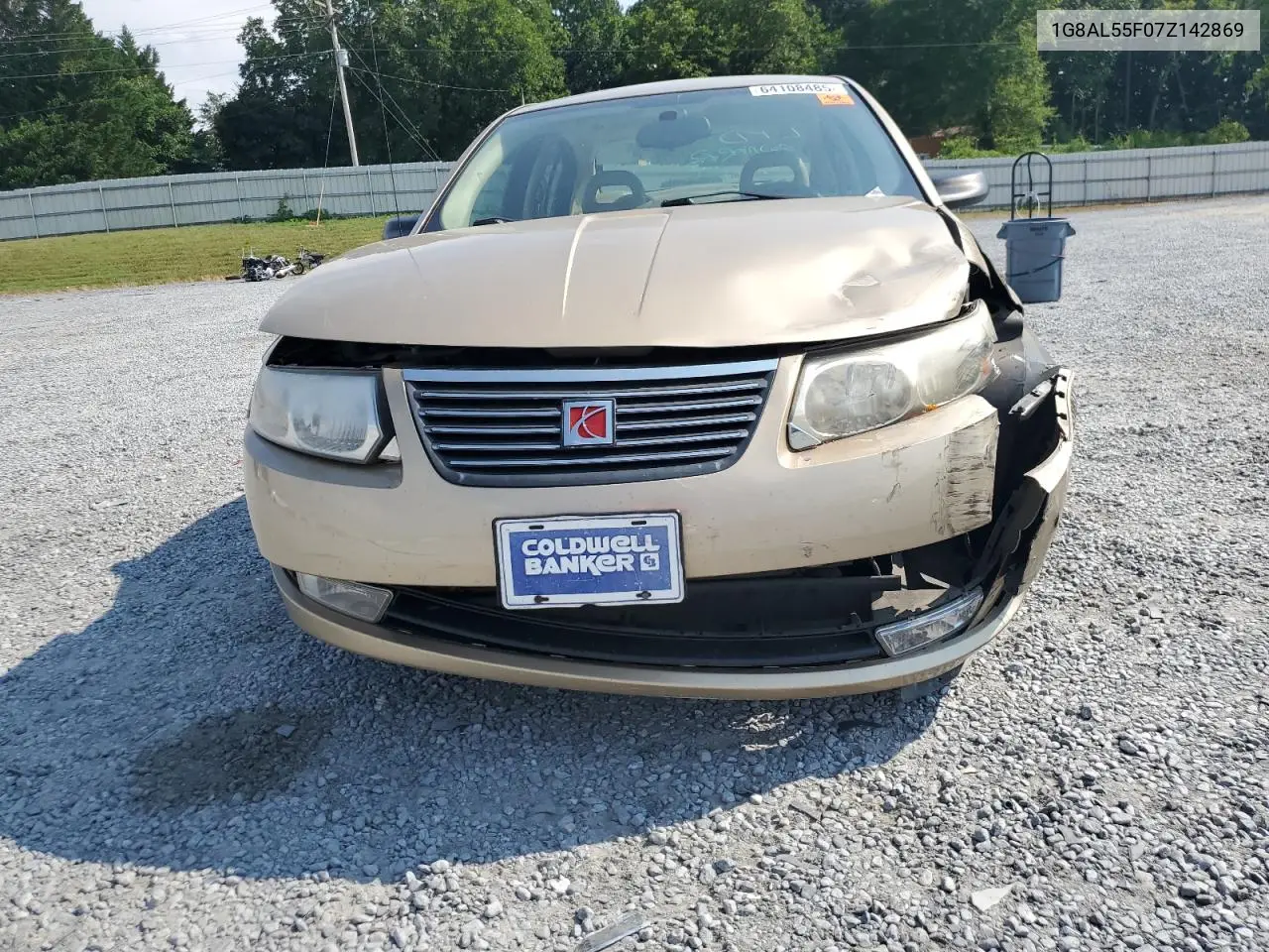 2007 Saturn Ion Level 3 VIN: 1G8AL55F07Z142869 Lot: 64108485