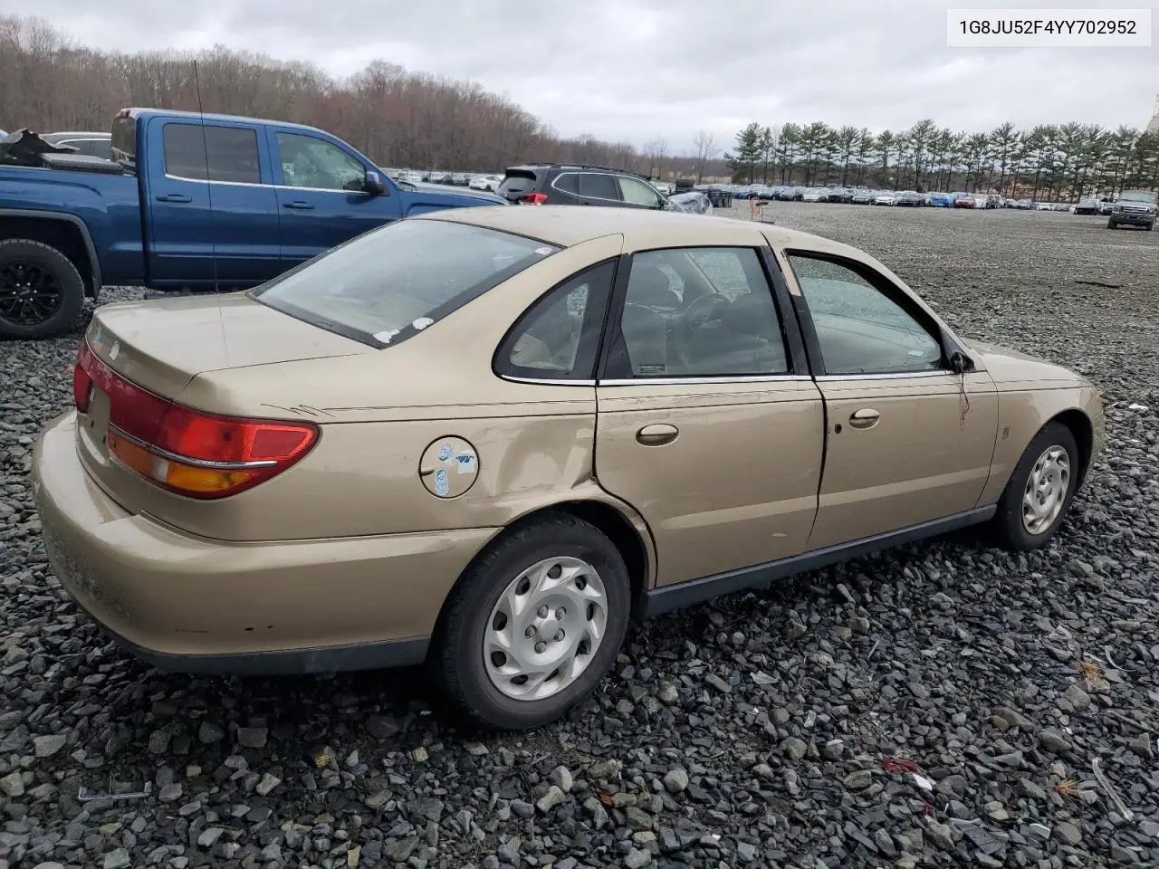 2000 Saturn Ls1 VIN: 1G8JU52F4YY702952 Lot: 49712945