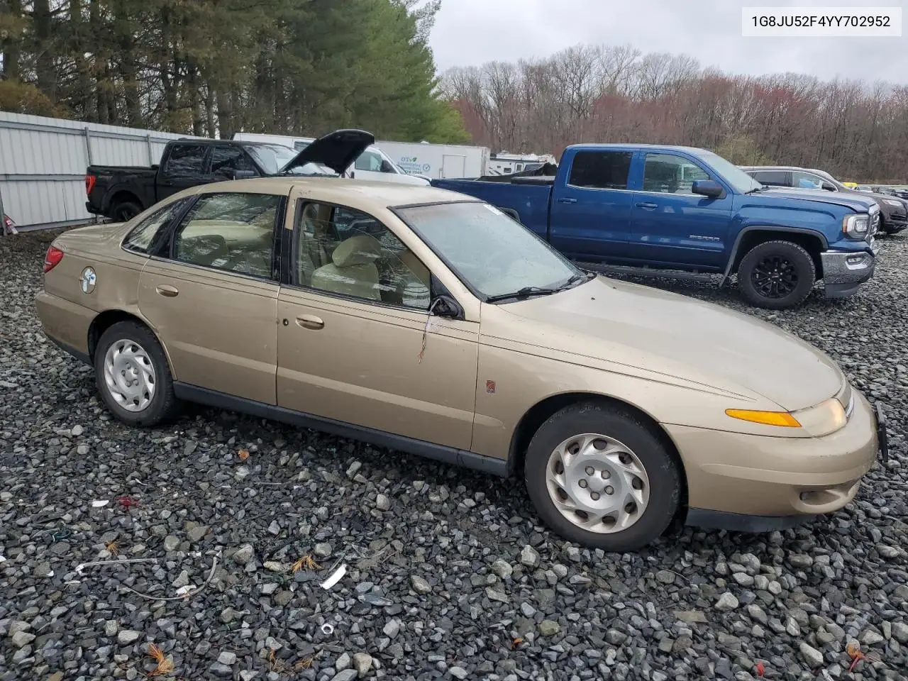 2000 Saturn Ls1 VIN: 1G8JU52F4YY702952 Lot: 49712945