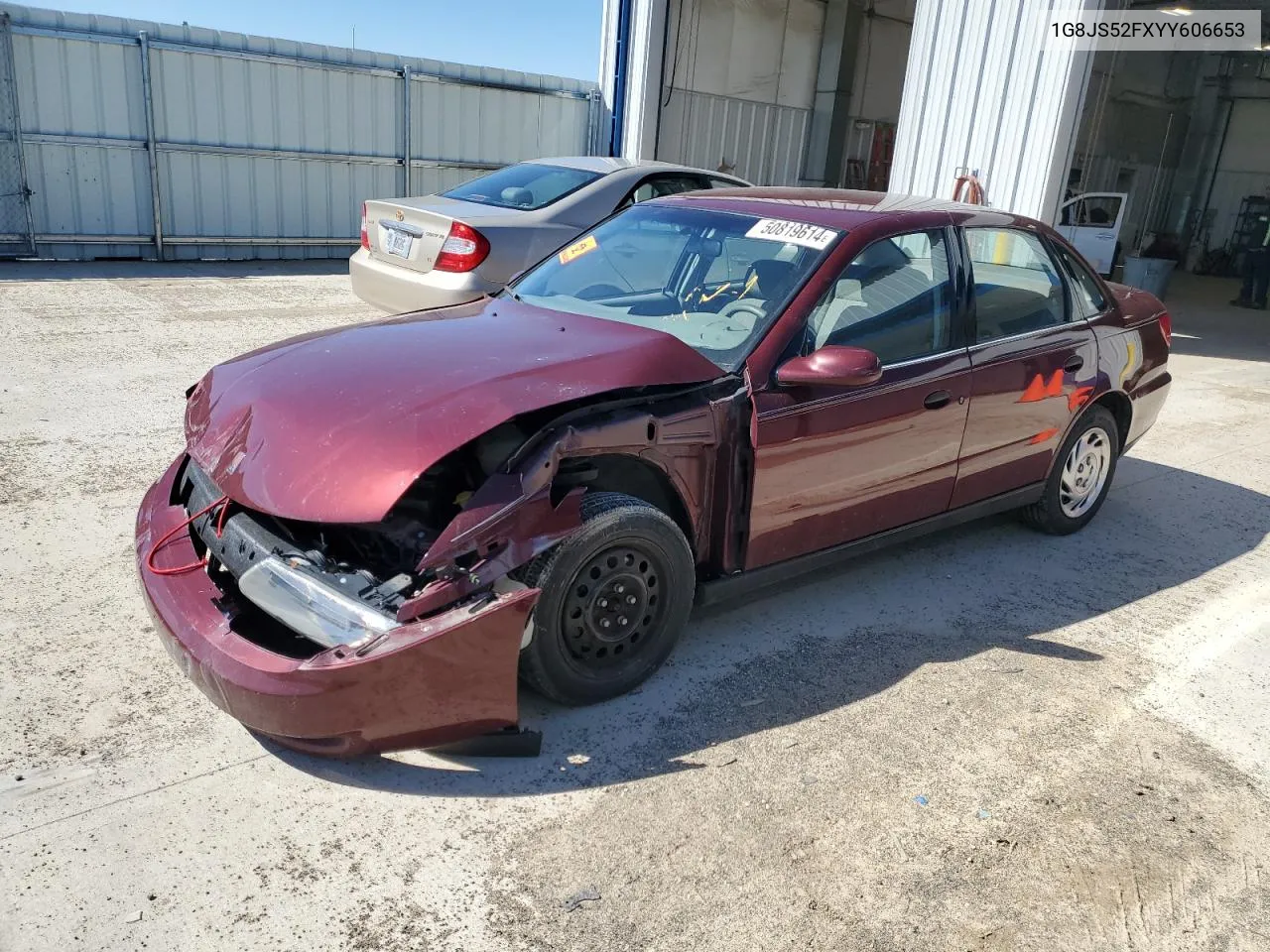 2000 Saturn Ls VIN: 1G8JS52FXYY606653 Lot: 50819614