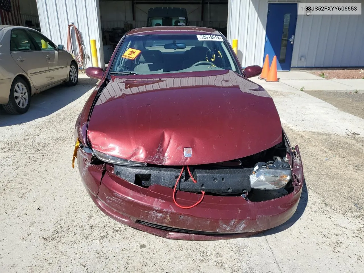 2000 Saturn Ls VIN: 1G8JS52FXYY606653 Lot: 50819614