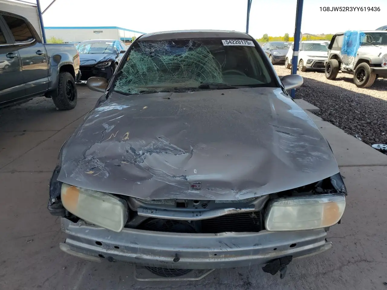 2000 Saturn Ls2 VIN: 1G8JW52R3YY619436 Lot: 54220175