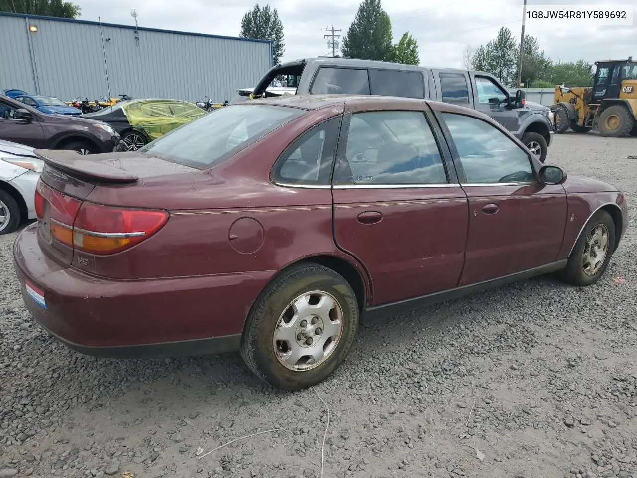 2001 Saturn L300 VIN: 1G8JW54R81Y589692 Lot: 60533805