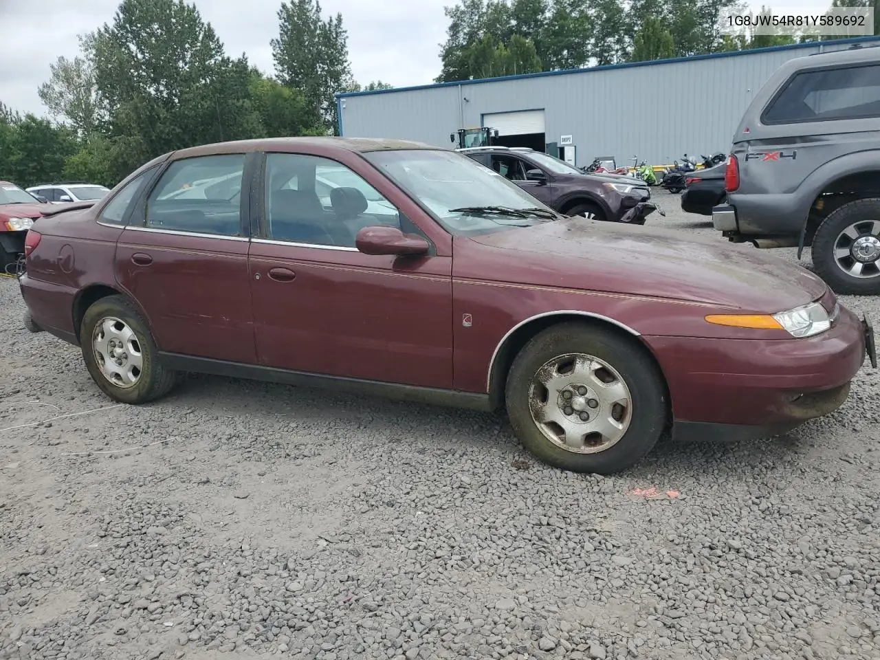 2001 Saturn L300 VIN: 1G8JW54R81Y589692 Lot: 60533805