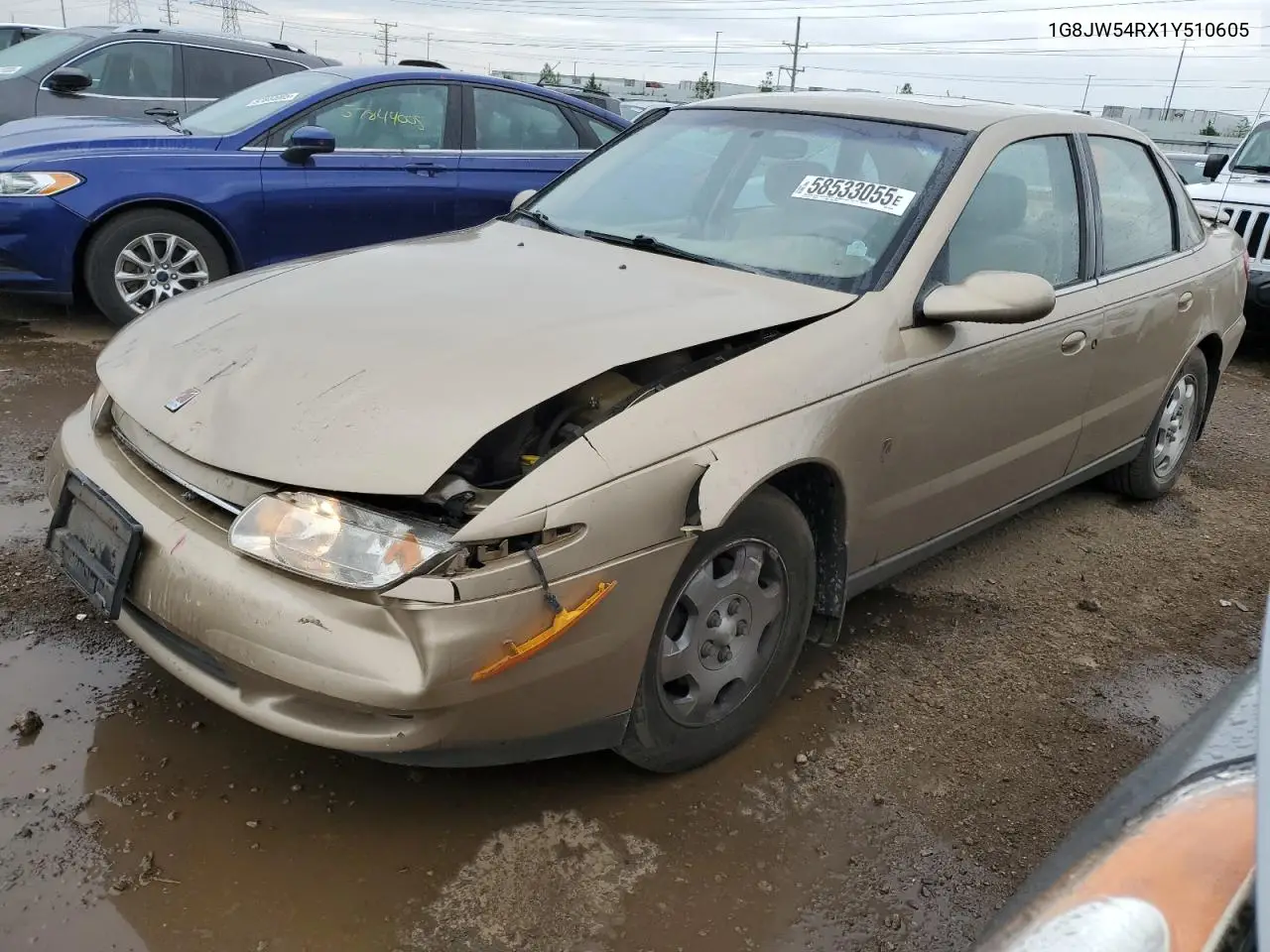 2001 Saturn L300 VIN: 1G8JW54RX1Y510605 Lot: 61960415