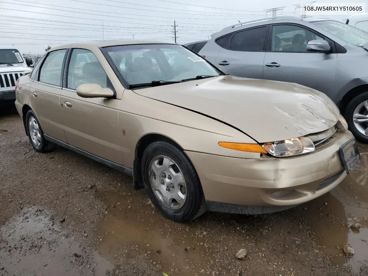 2001 Saturn L300 VIN: 1G8JW54RX1Y510605 Lot: 61960415