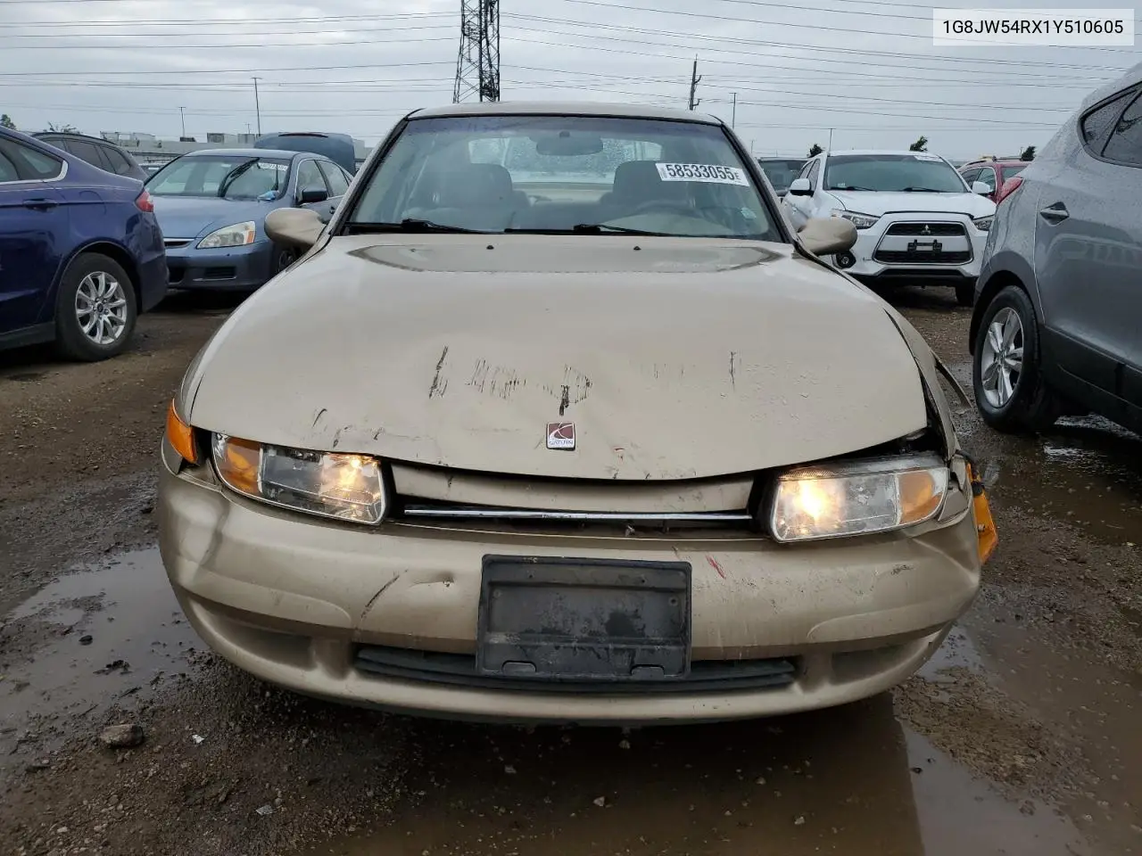 2001 Saturn L300 VIN: 1G8JW54RX1Y510605 Lot: 61960415