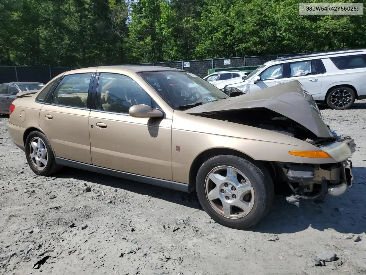 2002 Saturn L300 VIN: 1G8JW54R42Y560269 Lot: 57578235