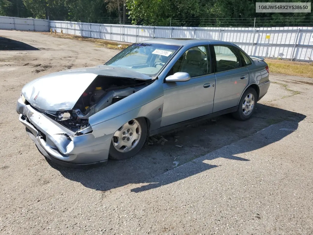 2002 Saturn L300 VIN: 1G8JW54RX2Y538650 Lot: 58325395