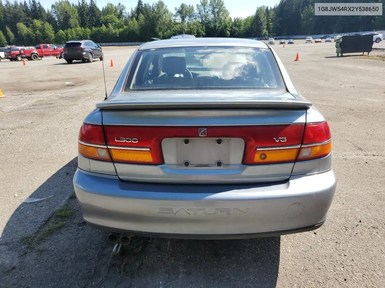 2002 Saturn L300 VIN: 1G8JW54RX2Y538650 Lot: 58325395