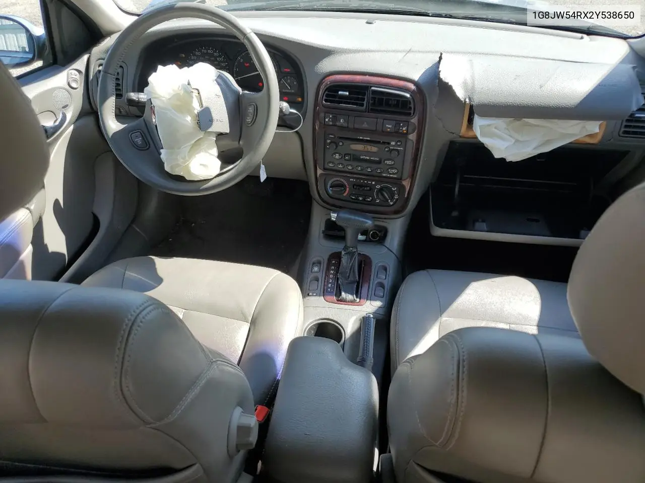 2002 Saturn L300 VIN: 1G8JW54RX2Y538650 Lot: 58325395