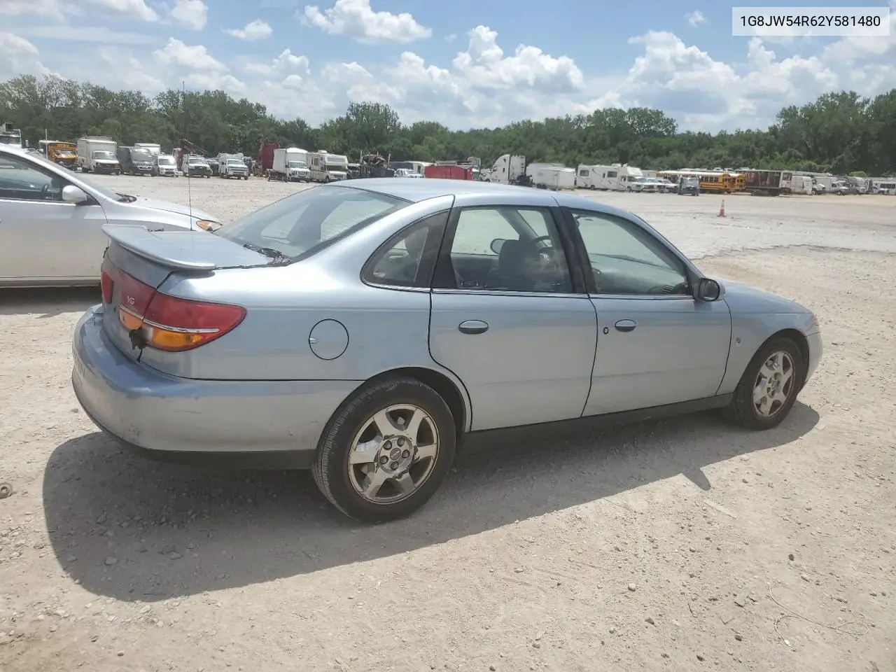 2002 Saturn L300 VIN: 1G8JW54R62Y581480 Lot: 61872955