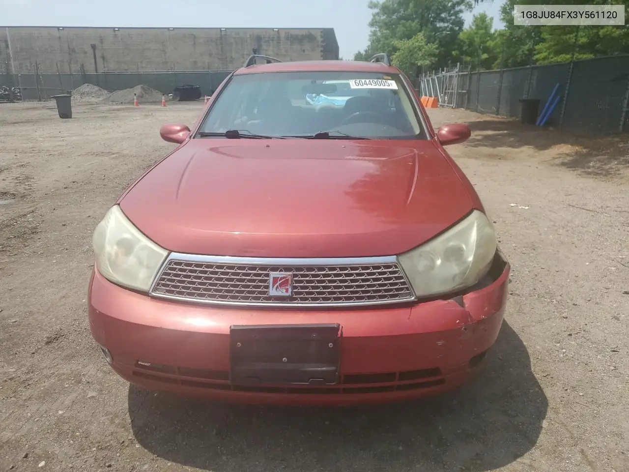 2003 Saturn Lw200 VIN: 1G8JU84FX3Y561120 Lot: 60449005