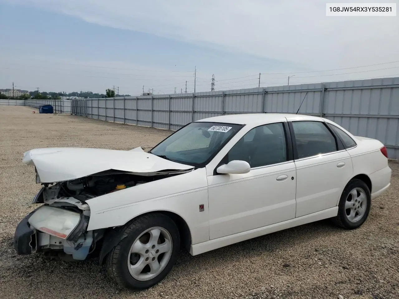 2003 Saturn L300 VIN: 1G8JW54RX3Y535281 Lot: 60735105