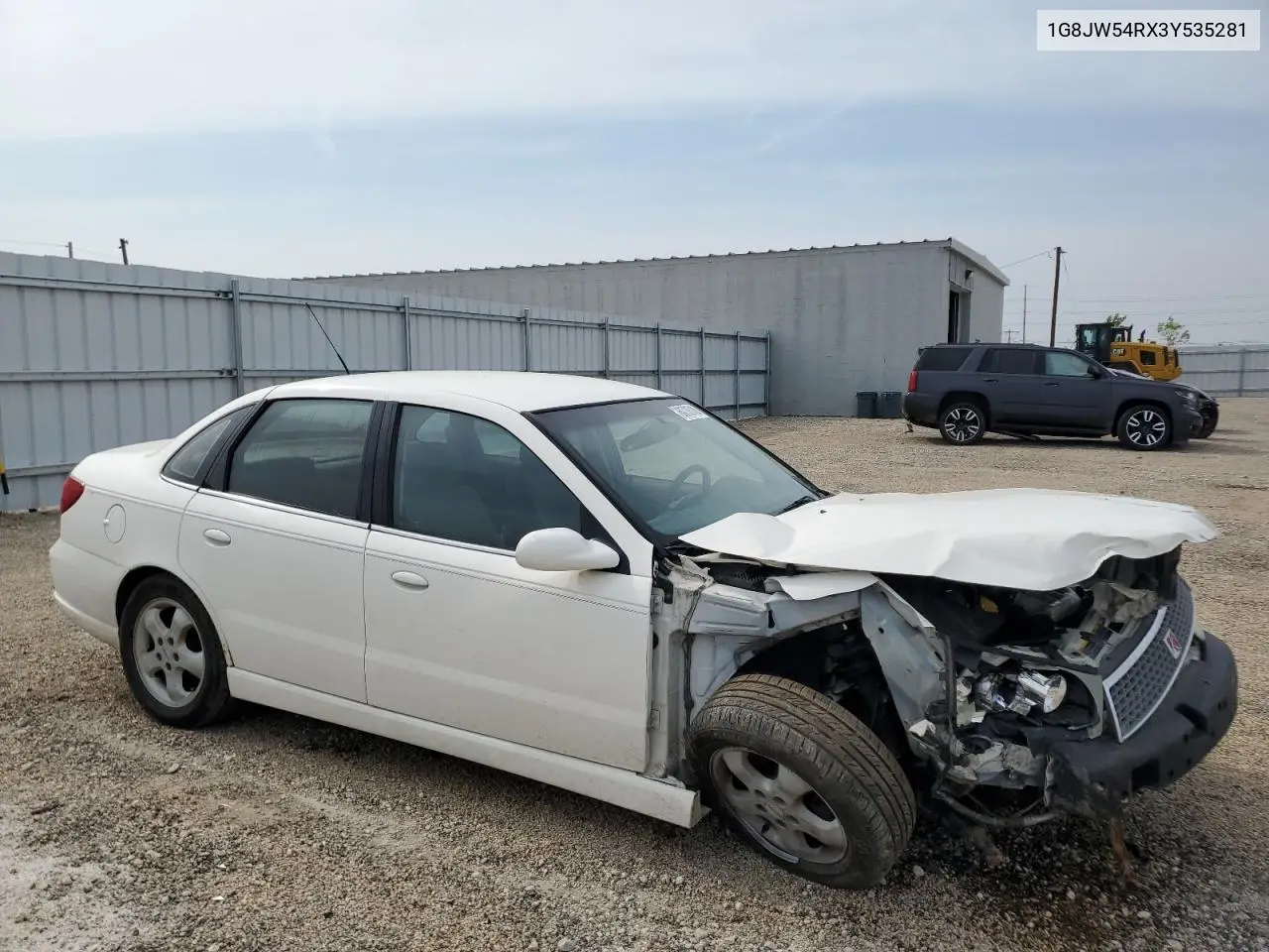 2003 Saturn L300 VIN: 1G8JW54RX3Y535281 Lot: 60735105