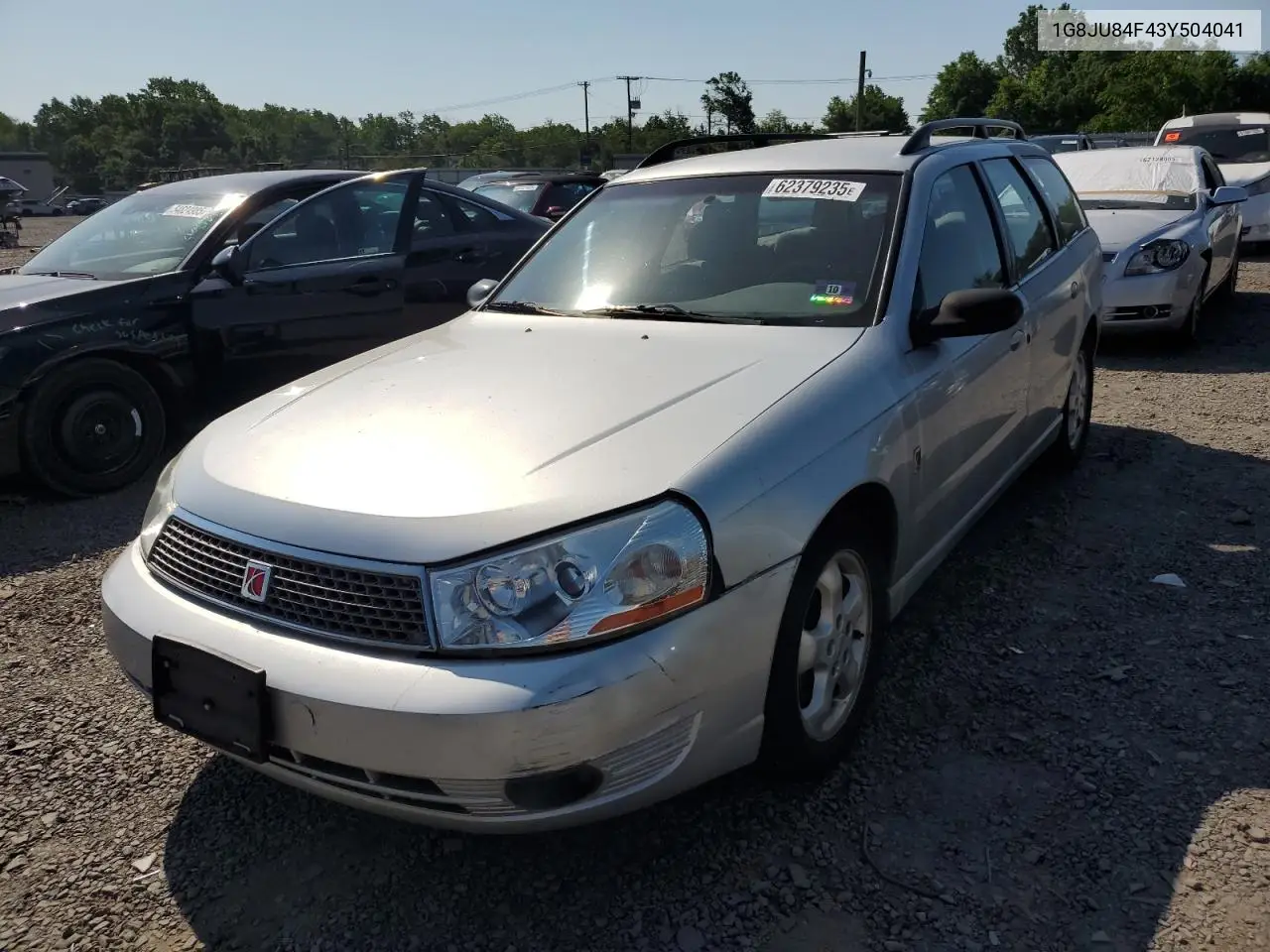 2003 Saturn Lw200 VIN: 1G8JU84F43Y504041 Lot: 62379235