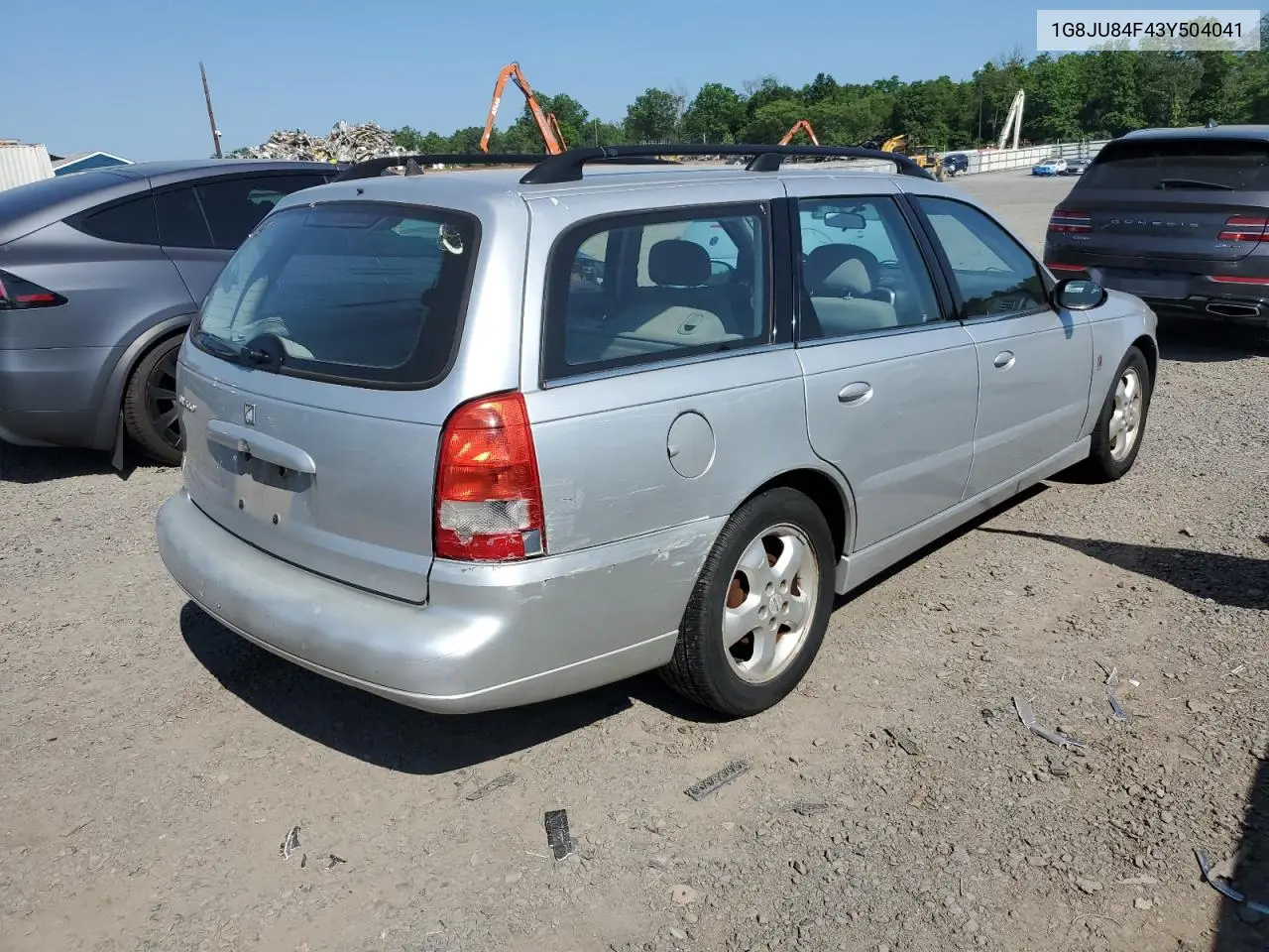 2003 Saturn Lw200 VIN: 1G8JU84F43Y504041 Lot: 62379235