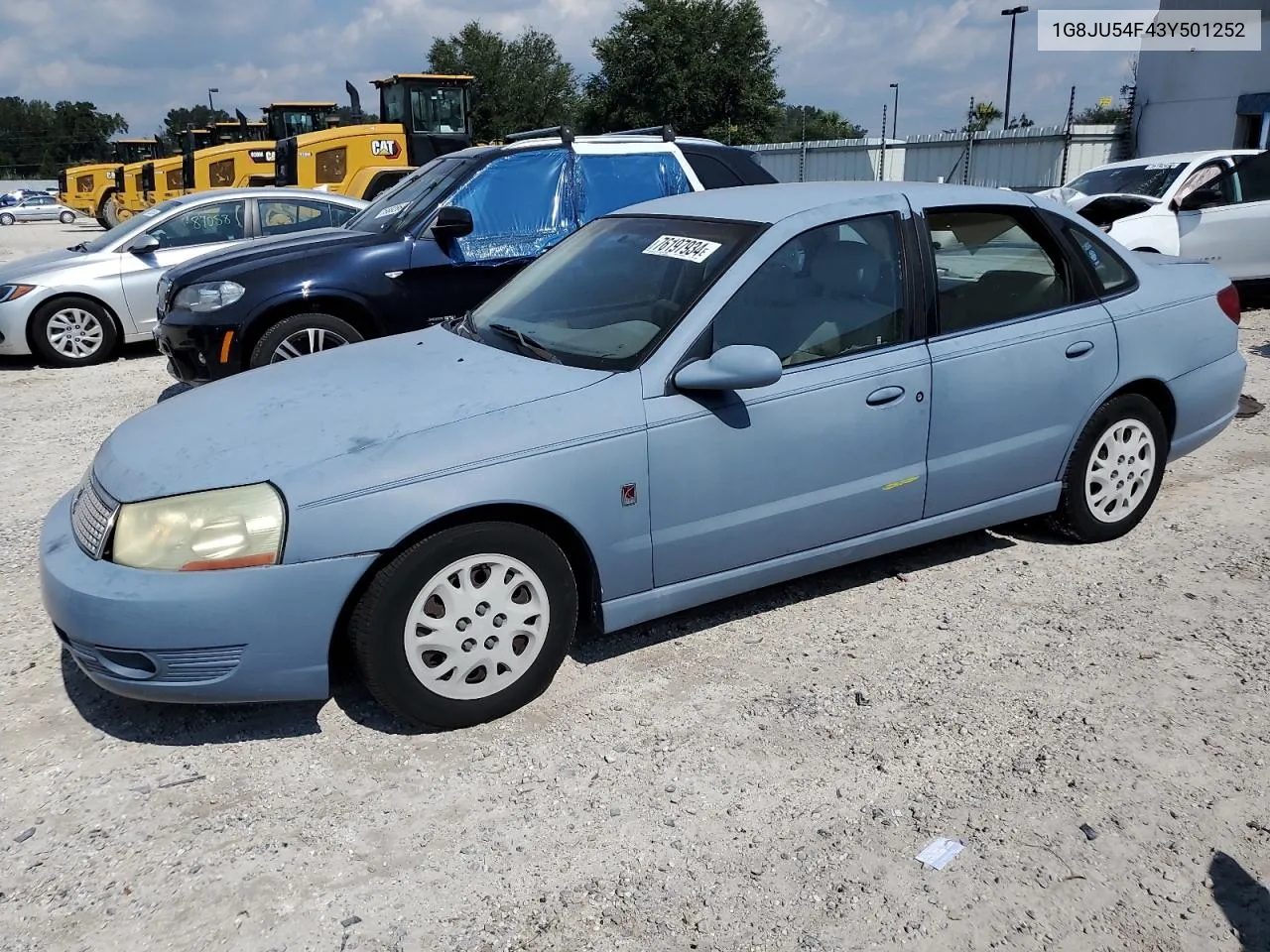 2003 Saturn L200 VIN: 1G8JU54F43Y501252 Lot: 76197934