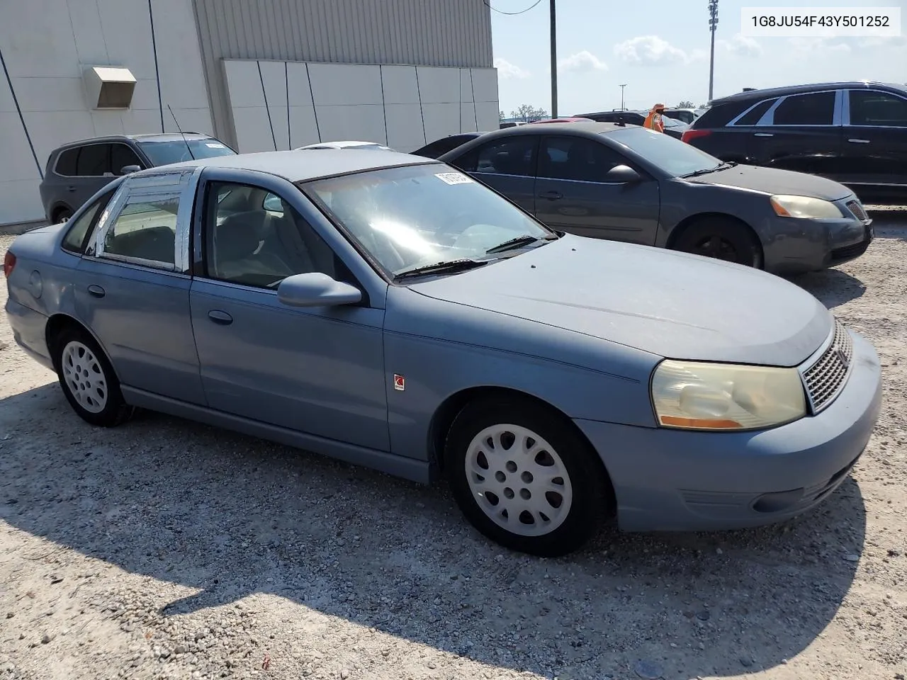 2003 Saturn L200 VIN: 1G8JU54F43Y501252 Lot: 76197934