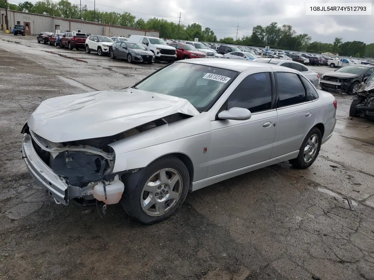 2004 Saturn L300 Level 3 VIN: 1G8JL54R74Y512793 Lot: 58732765