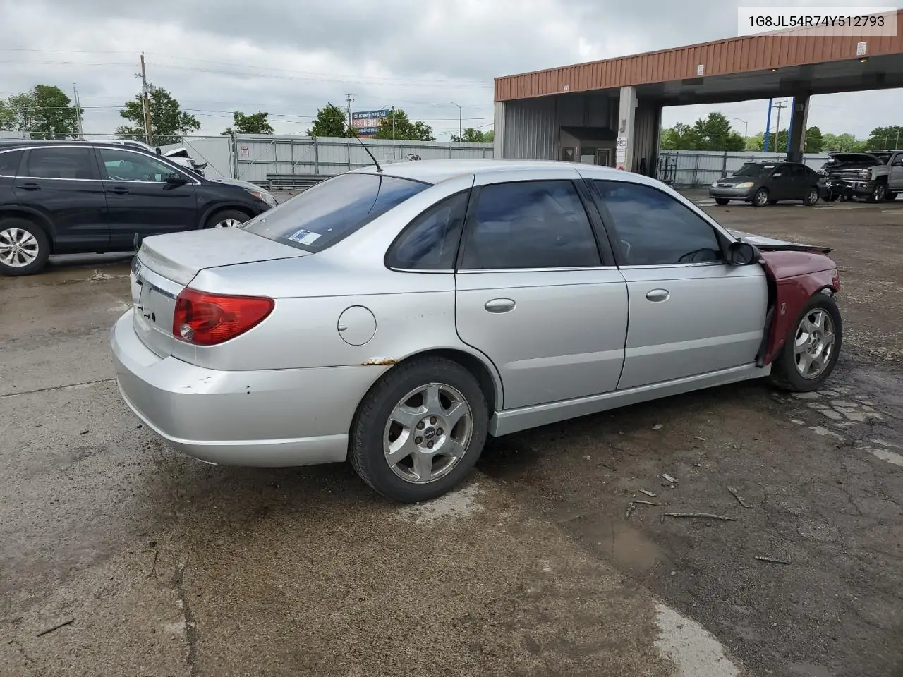 2004 Saturn L300 Level 3 VIN: 1G8JL54R74Y512793 Lot: 58732765