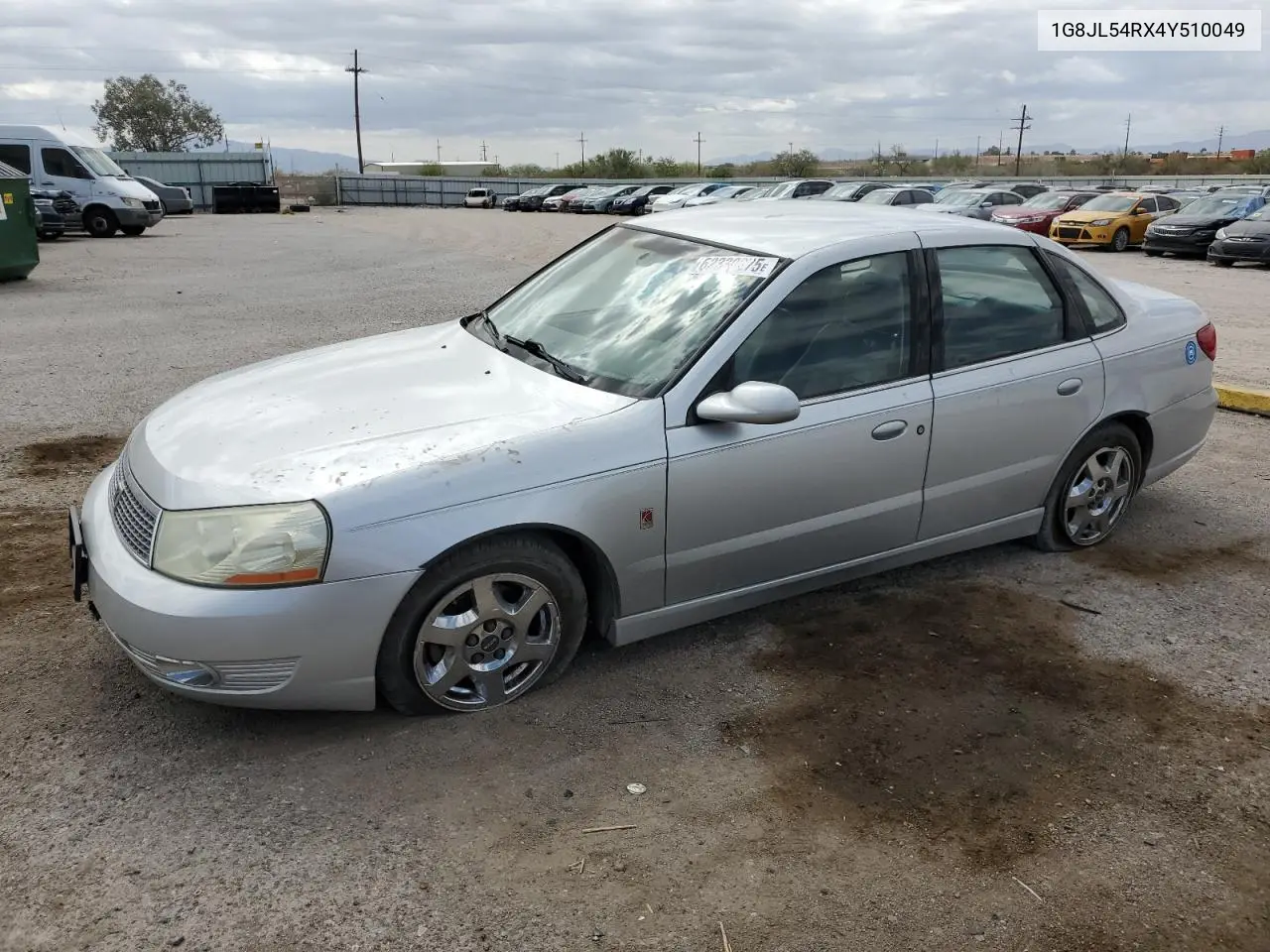 2004 Saturn L300 Level 3 VIN: 1G8JL54RX4Y510049 Lot: 62339275