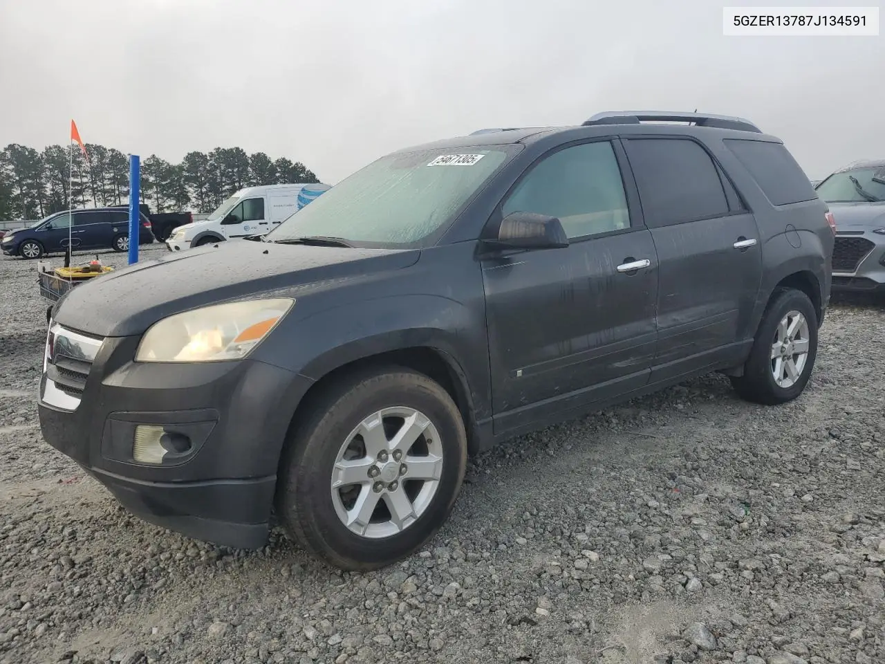 2007 Saturn Outlook Xe VIN: 5GZER13787J134591 Lot: 54671305