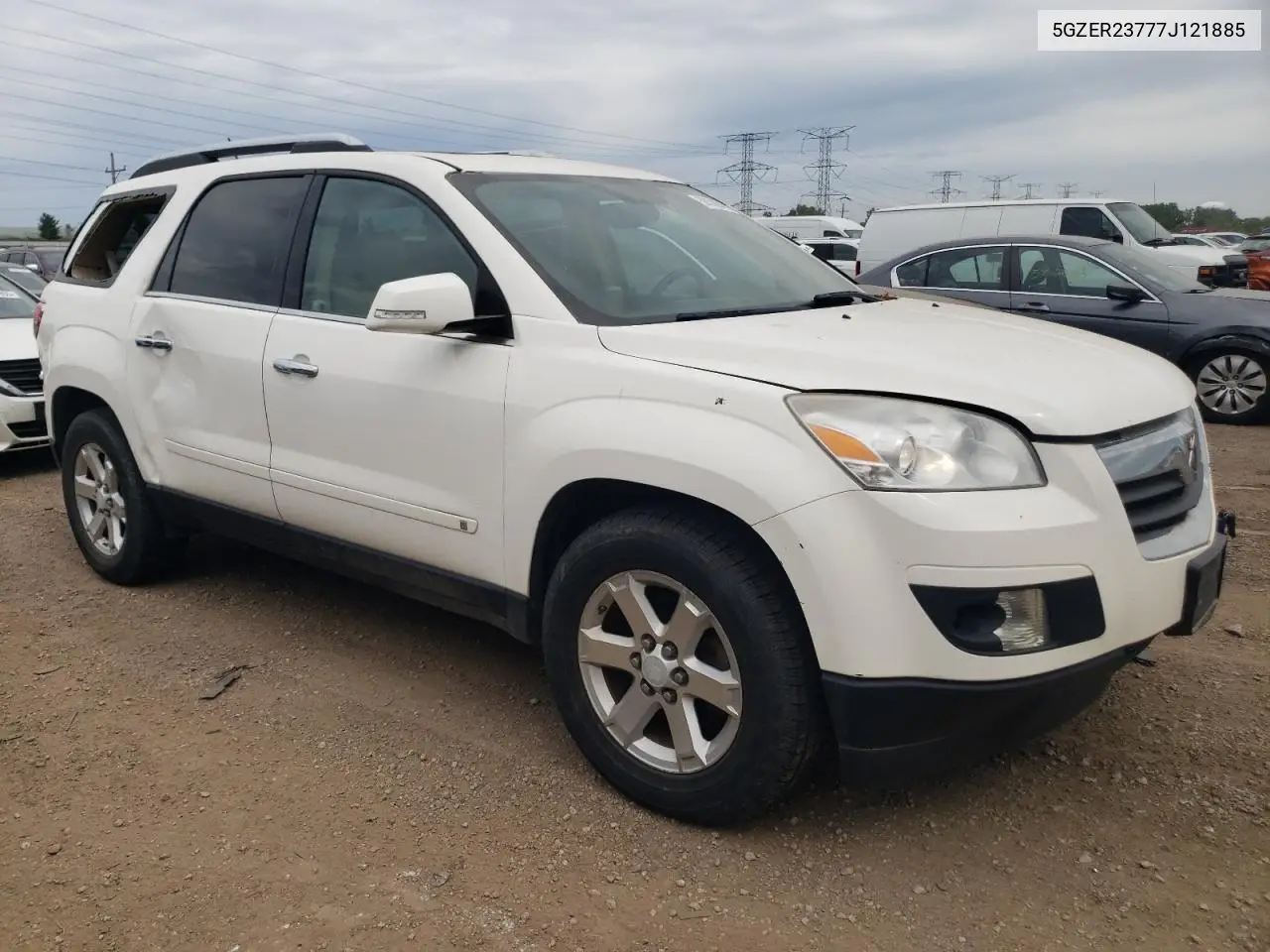 2007 Saturn Outlook Xr VIN: 5GZER23777J121885 Lot: 58338945