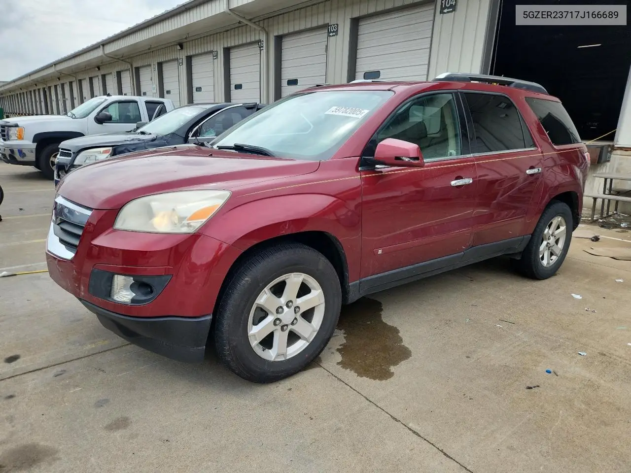 2007 Saturn Outlook Xr VIN: 5GZER23717J166689 Lot: 59782005