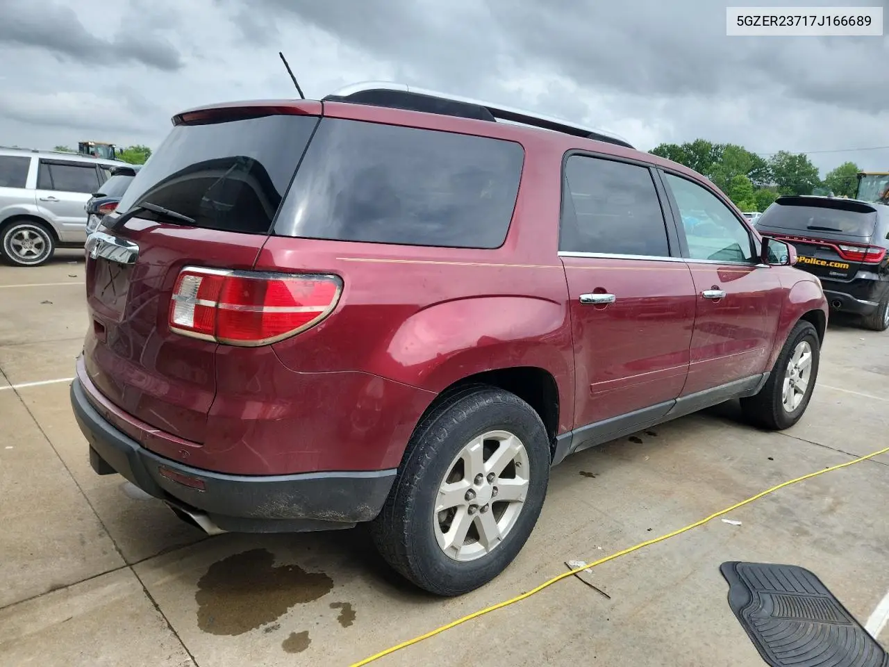 2007 Saturn Outlook Xr VIN: 5GZER23717J166689 Lot: 59782005