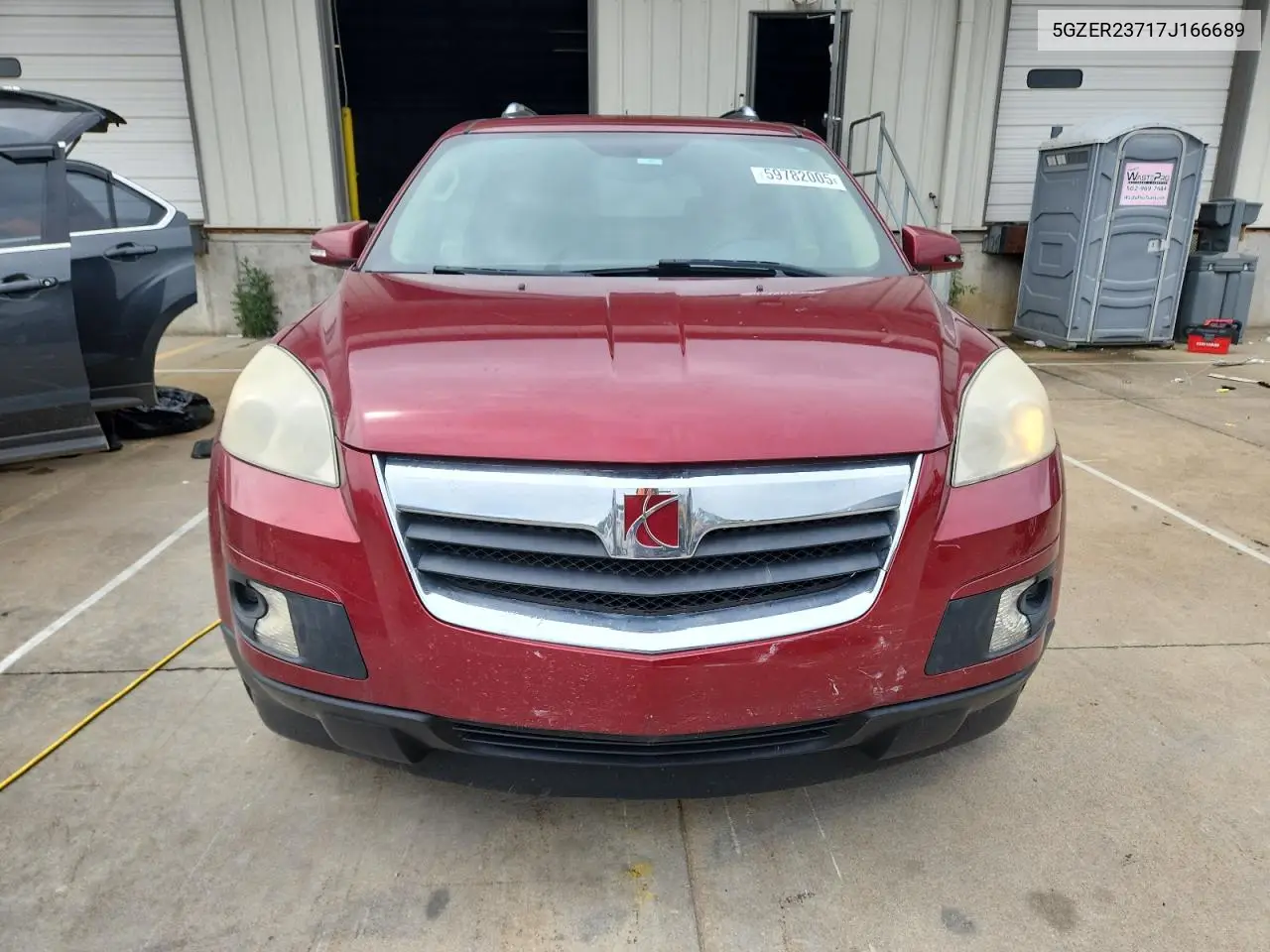 2007 Saturn Outlook Xr VIN: 5GZER23717J166689 Lot: 59782005