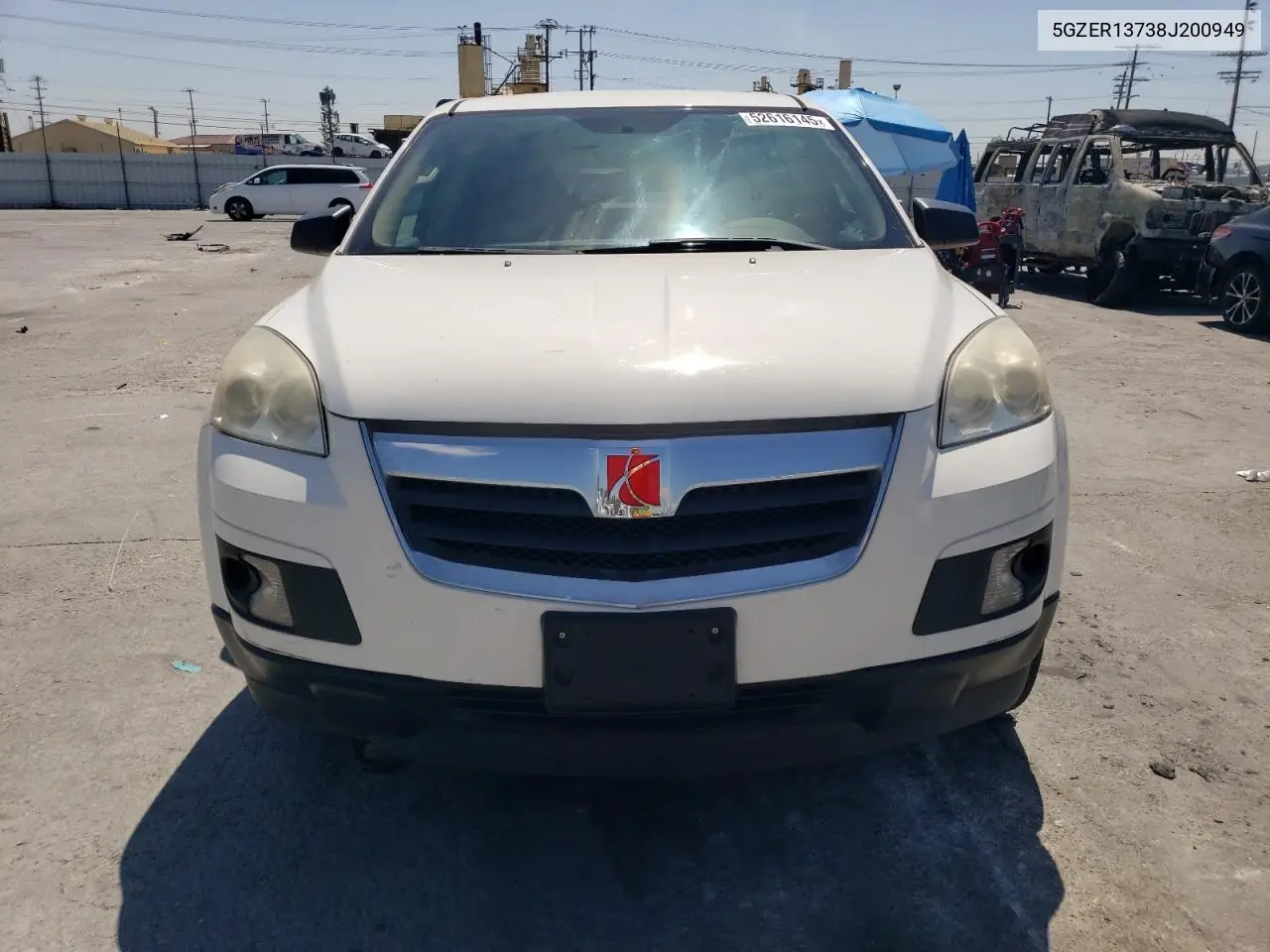 2008 Saturn Outlook Xe VIN: 5GZER13738J200949 Lot: 52616145