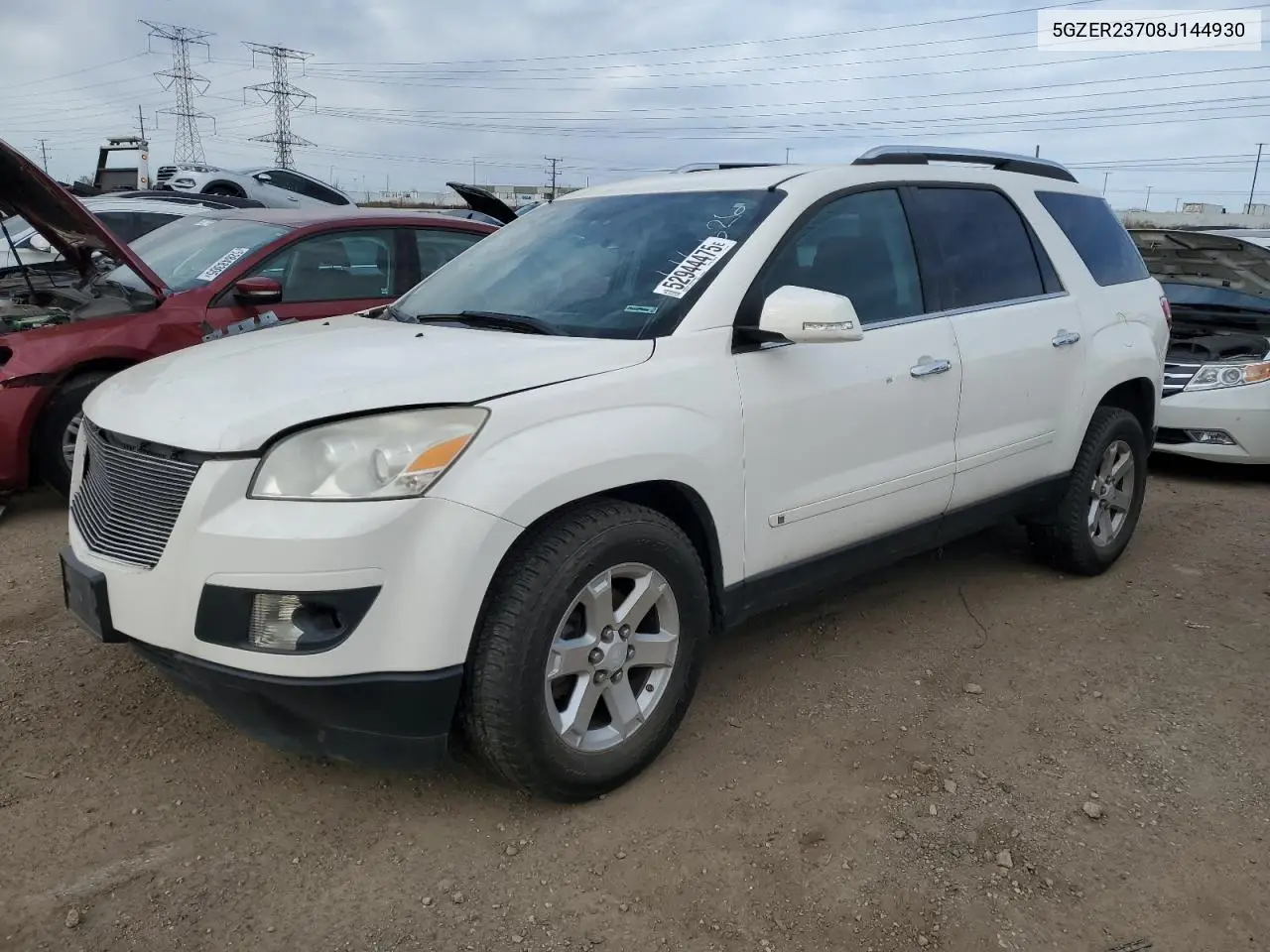2008 Saturn Outlook Xr VIN: 5GZER23708J144930 Lot: 52944475