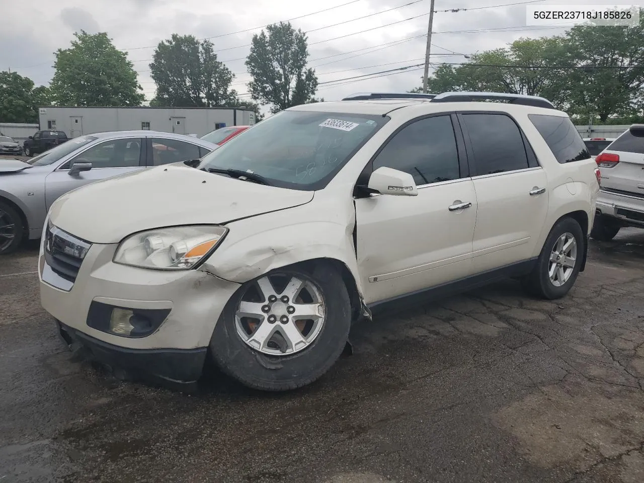 2008 Saturn Outlook Xr VIN: 5GZER23718J185826 Lot: 53633614